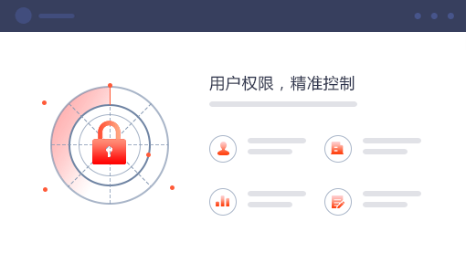 企业财务分析解决方案 用户权限，精准控制